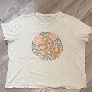 Women's Graphic Tee with Snake Marine Layer